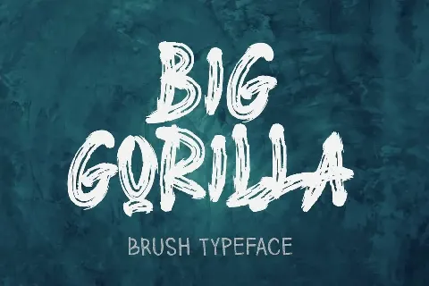 BIG GORILLA font