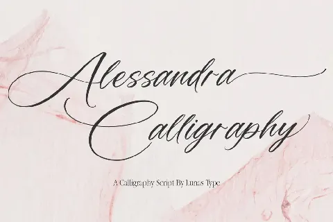 Alessandra font