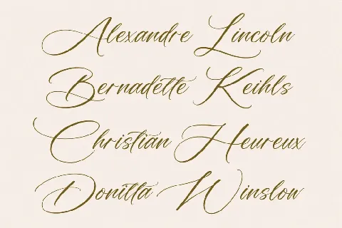 Alessandra font