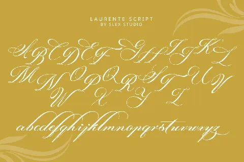 Laurente Script font