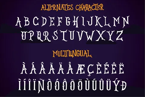 HELLOGHOST font