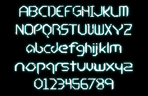 Glitchcrafty font