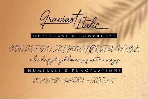 Graciast font