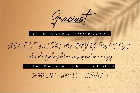 Graciast font