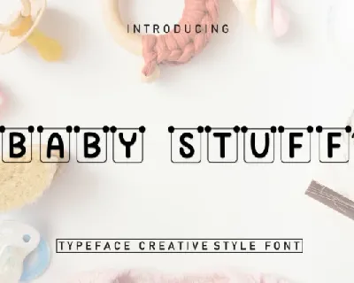 Baby Stuff Display font