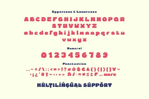 BEDIGH Trial font