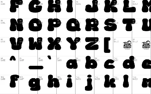 BEDIGH Trial font