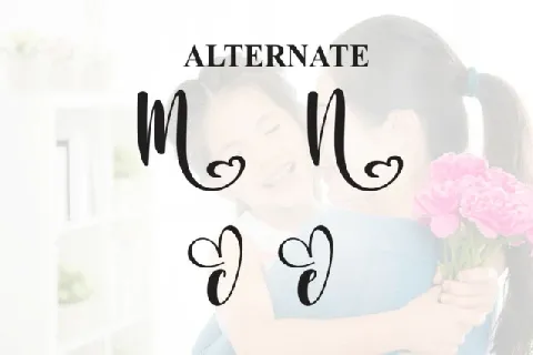 Love Mama Script font