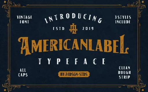 American Typeface font