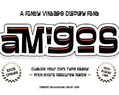 Amigos Typeface font