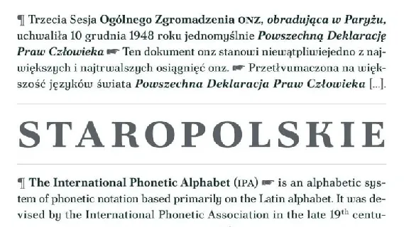 Poltawski Nowy Family font