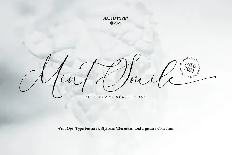 Mint Smile font