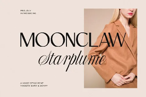 MOONCLAW Starplume Free Trial font