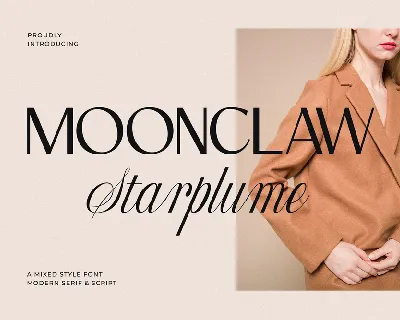 MOONCLAW Starplume Free Trial font