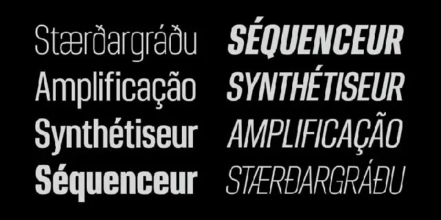 Ordax Family font