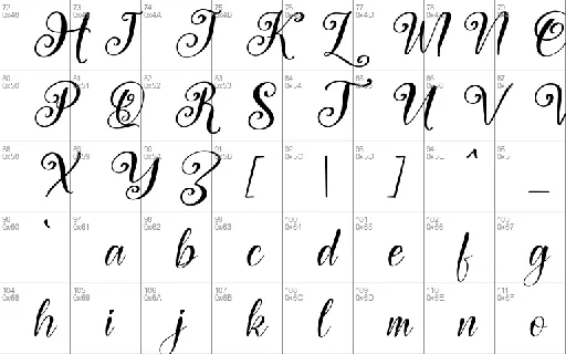 Belary Rhainy font