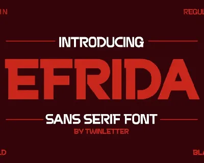 EFRIDA font