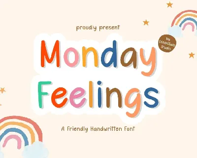 Monday Feelings font