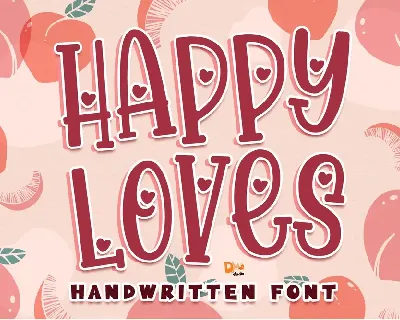 Happy Loves font