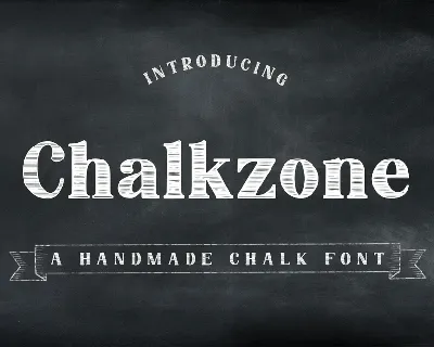 Chalkzone font