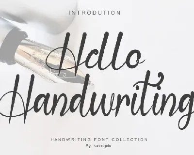 Hello Handwriting font