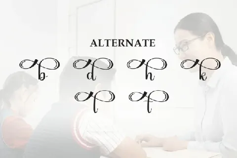 Teacher Script font