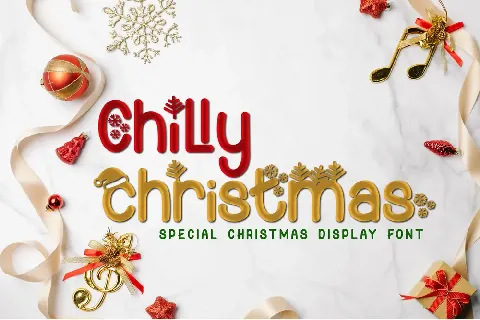 Chilly Christmas font