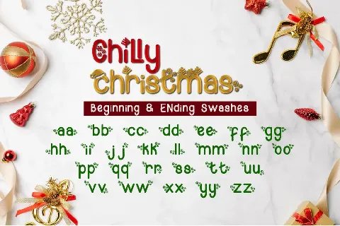 Chilly Christmas font