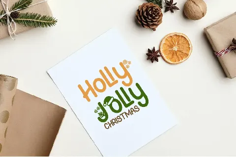 Chilly Christmas font