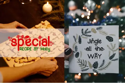 Chilly Christmas font