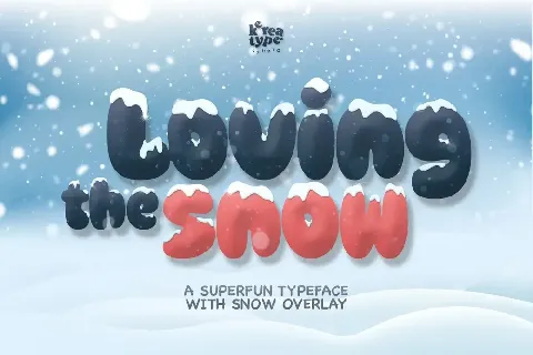 Loving Snow Trial font