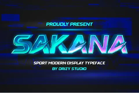 Sakana font