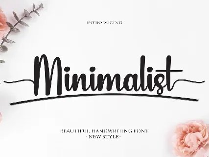 Minimalist Typeface font