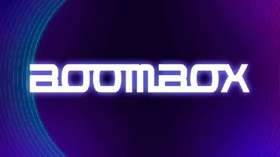 Boombox Display font