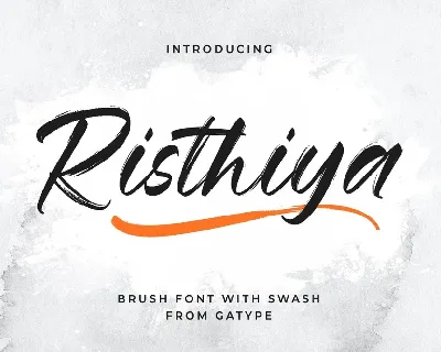 Risthiya Brush Swash Regular
