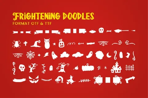 Frightening Display font