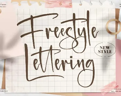 Freestyle Lettering font