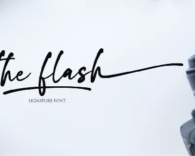 The flash font