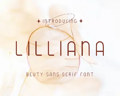 Lilliana font
