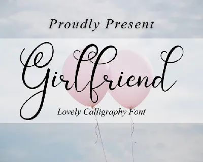 Girl Friend font