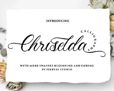 Chriselda font