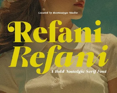 Refani font