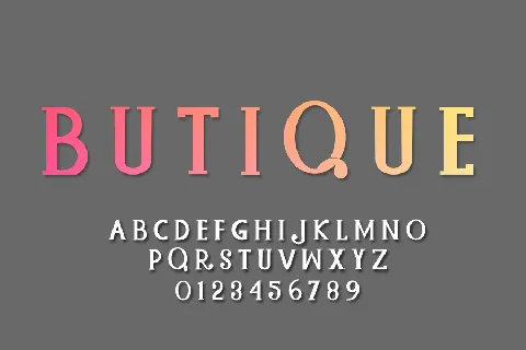 Baques Handtam font