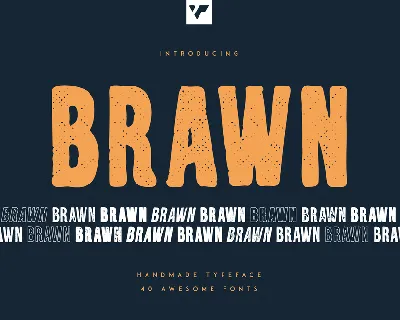 Brawn font