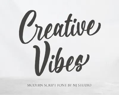 Creative Vibes font