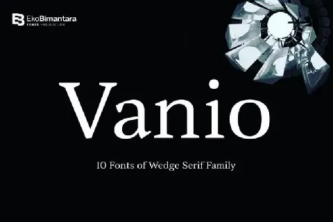 Vanio Trial Serif Family font