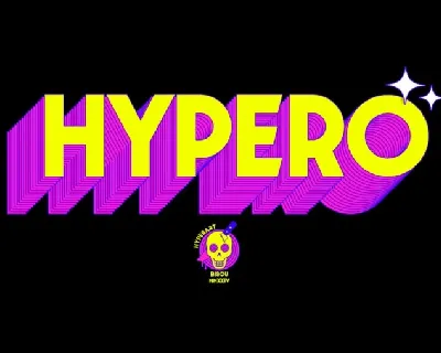 Hypero font