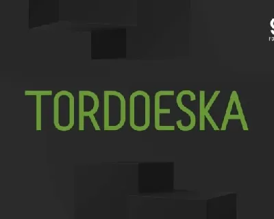 Tordoeska Family font