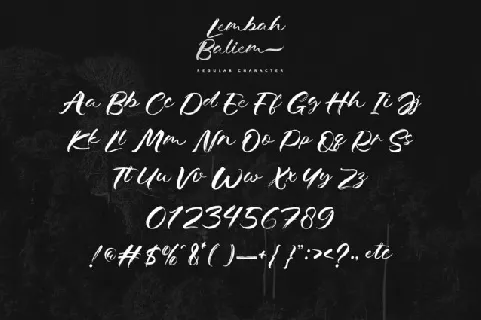 Lembah Baliem font