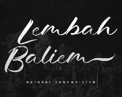 Lembah Baliem font